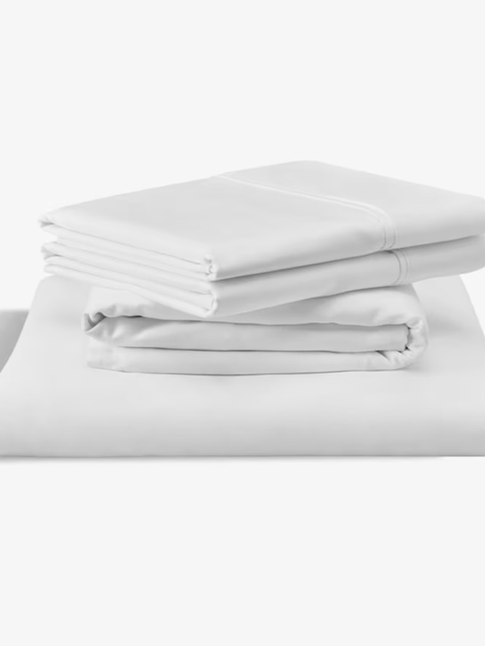 Tempur-Pedic White king Luxe Egyptian sheets